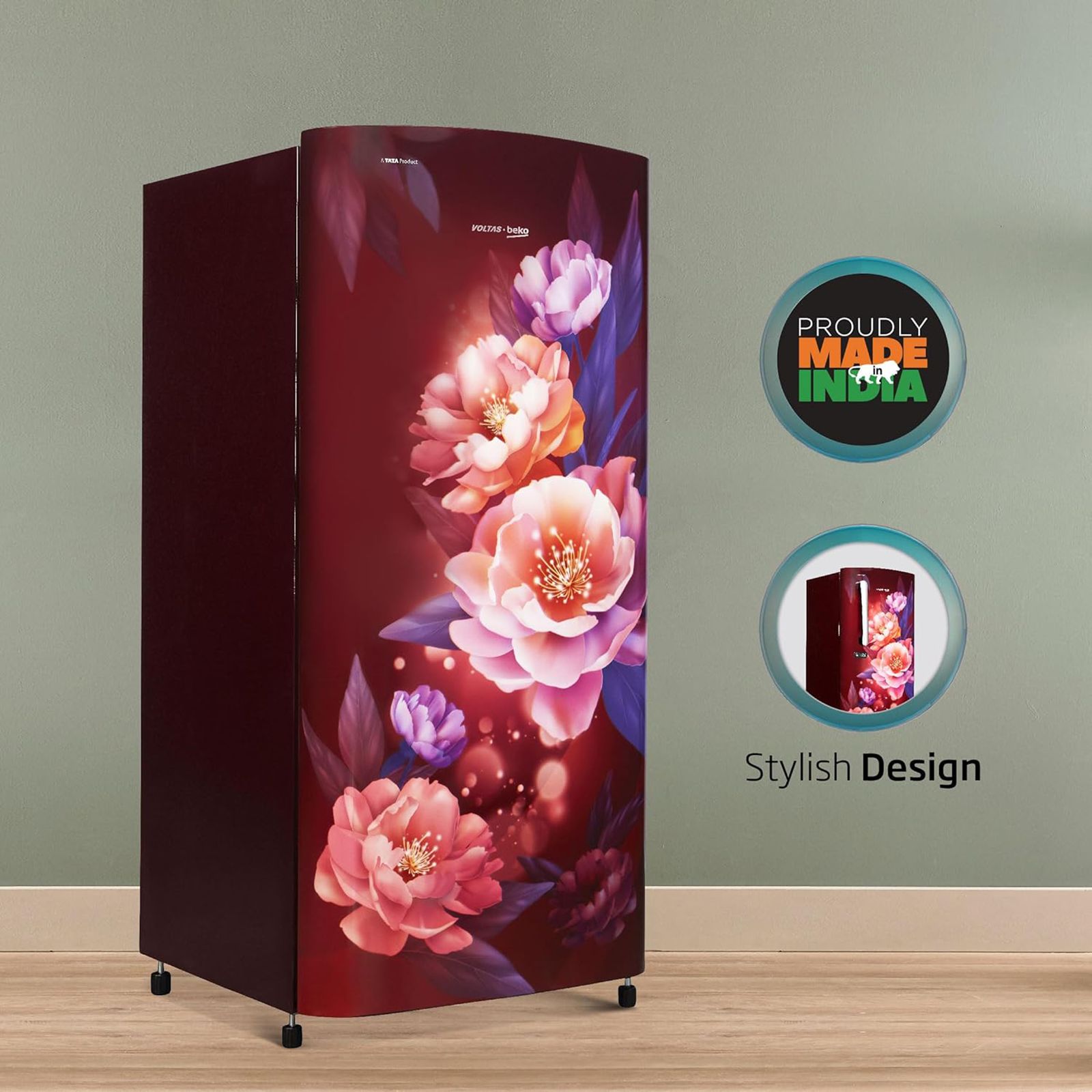 Buy VOLTAS beko 173 Litres 2 Star Direct Cool Single Door